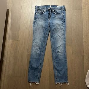 Rag & Bone Ankle Skinny Medium/light wash Jeans. Size 26